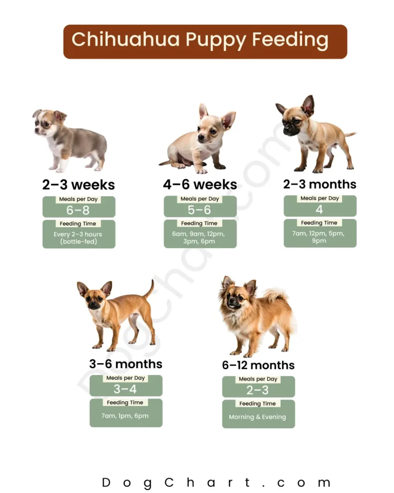 Chihuahua Puppy Feeding Chart