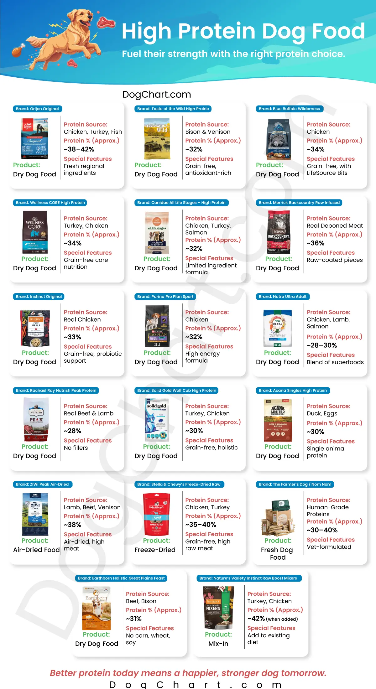 High Protein Dog Foods