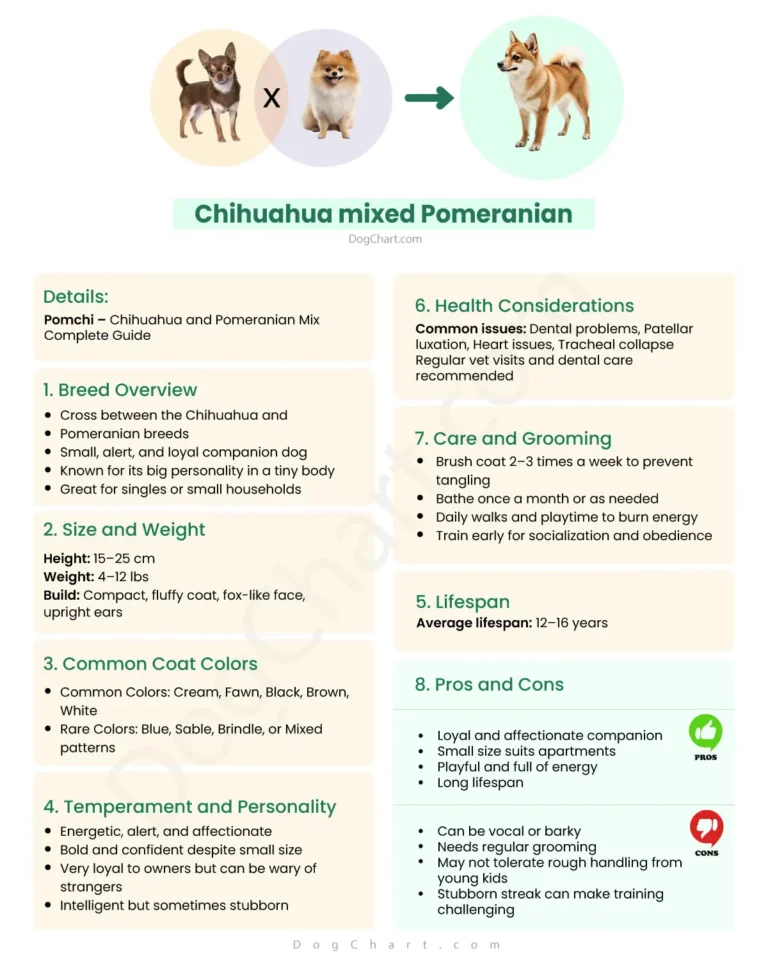 Pomchi Chihuahua Mixed Pomeranian