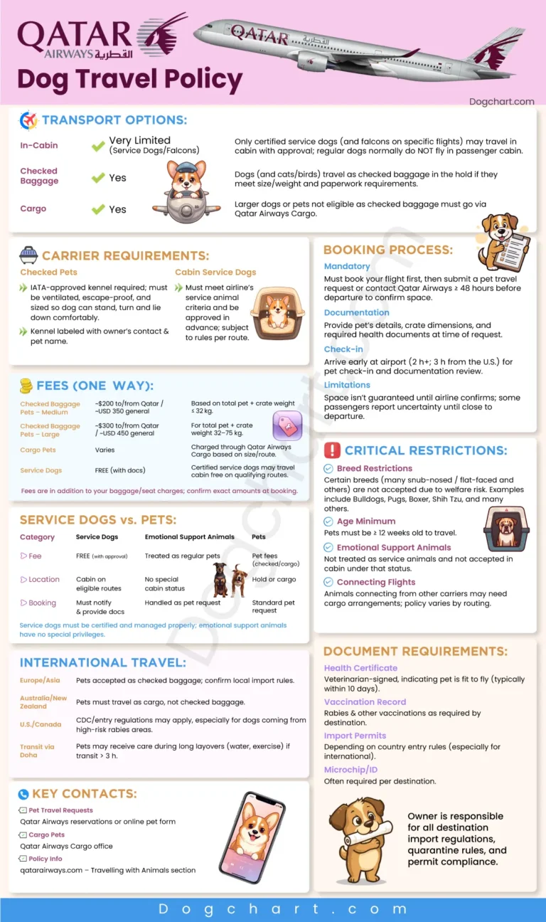 Qatar Airways Dog Policy