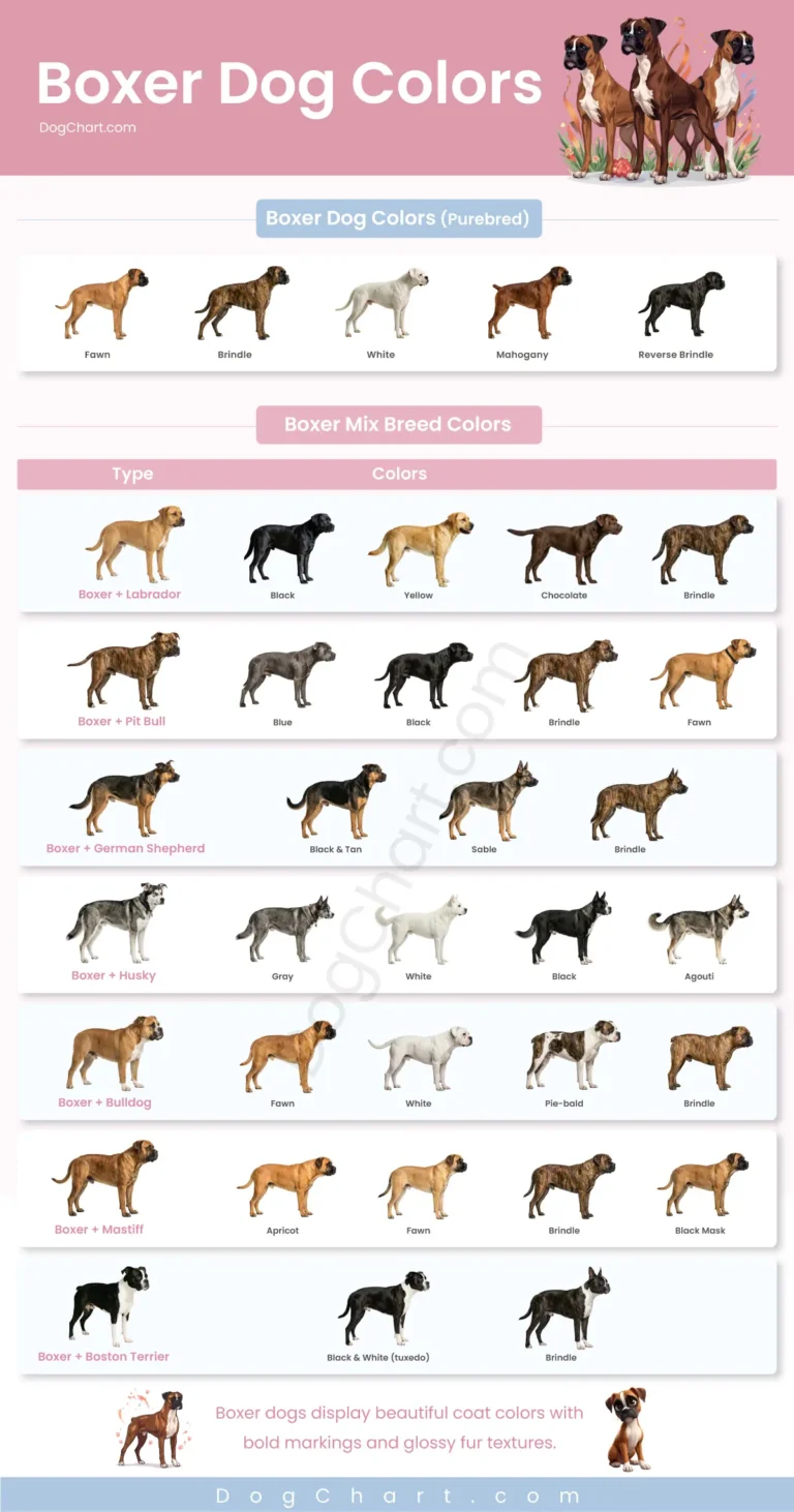 boxer dog breed colors