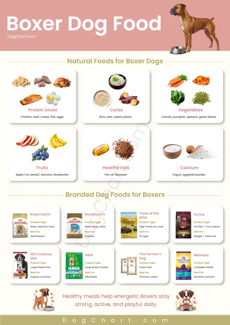 boxer dog foods