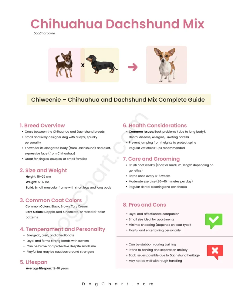 chihuahua dachshund mix breed chiweenie 