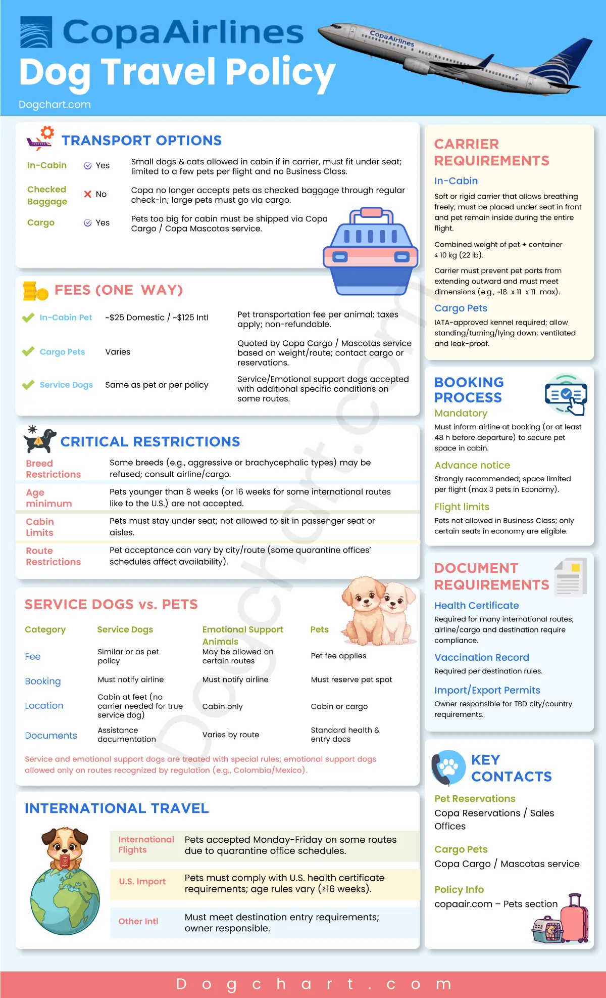 Copa Dog Policy: What Flying With Your Dog Looks Like on Copa Airline copa airlines Dog Travel Policy